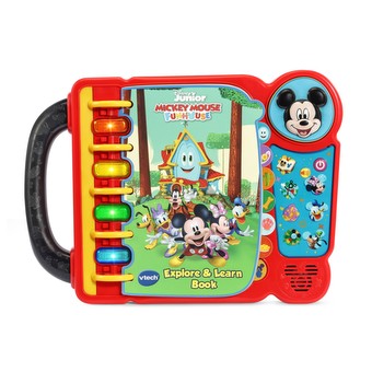 Disney Junior Mickey Mouse Funhouse Explore & Learn Book